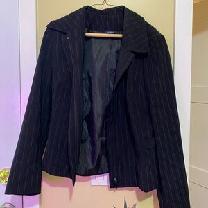 Striped Reitmans Blazer